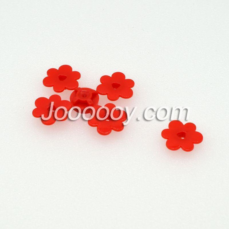 40pcs 1*1 six-peta Flower Plant MOC bricks 3742