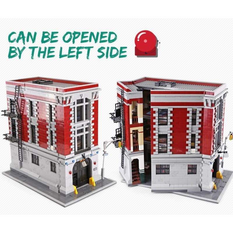 (Ship from US warehouse) 4634pcs The Ghostbusters Firehouse Headquarters Set