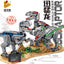 1780 PCS PANLOS 611003 Dinosaur:Velociraptor