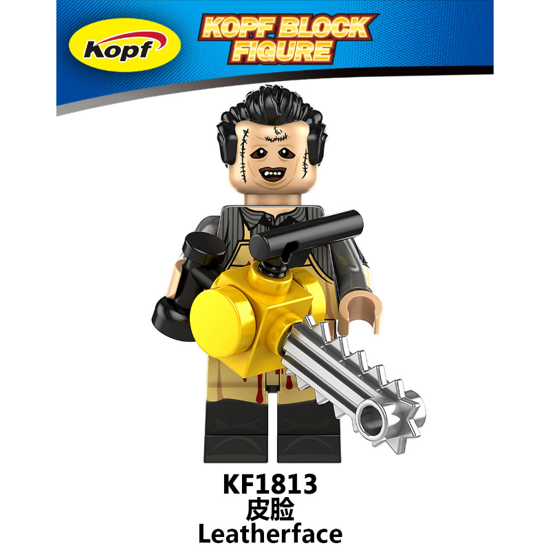 KF6173 Halloween Chainsaw Man Jason Minifigures – Joy Bricks KF6173 Halloween Chainsaw Man Jason Minifigures – Joy Bricks