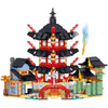 810Pcs LEDUO 76013 Temple of Airjitzu