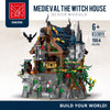 1964pcs 033011 MORKMODEL Medieval - wizard hut