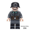 Z03-Z08 Military minifigures