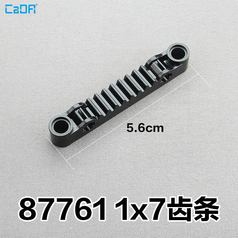 Cada 3743 87761 6630 64781 Technic Gear Rack 1x4 1x7 1x8 1x13 with