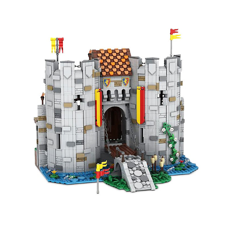 (Gobricks version)  2680 pcs MOC-157507 The gate of Bricktenstein castle