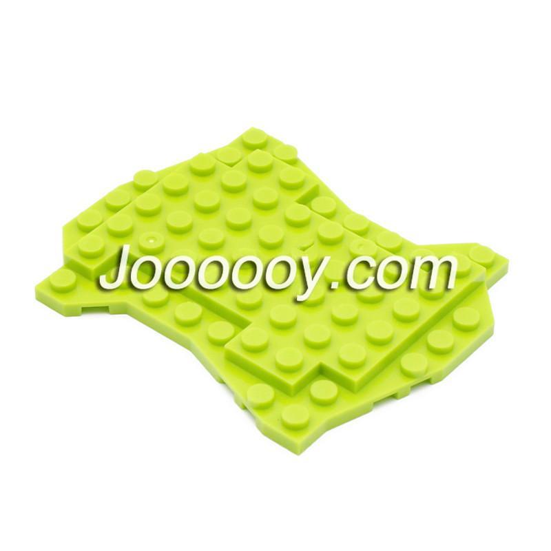 4pcs Grassland MOC bricks