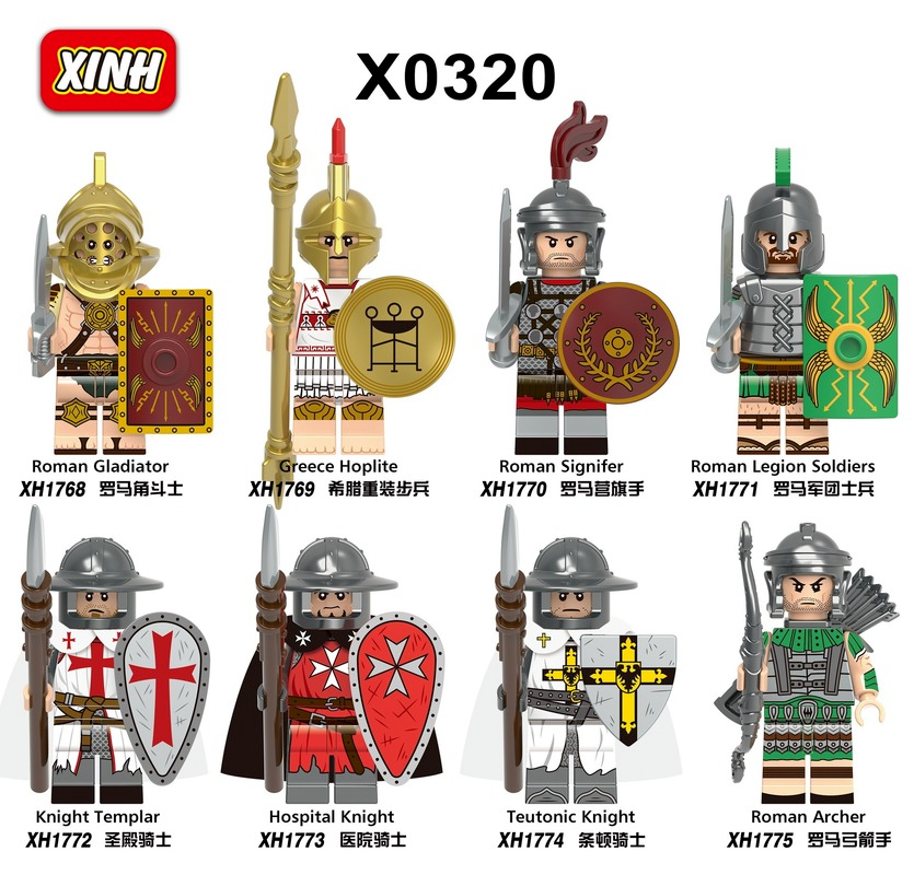 X0320 Medieval Series Minifigures – Joy Bricks
