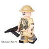 WWII Soldier Military Weapon Minifigures
