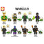 WM6119 superhero series Minifigures