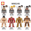 WM6148 Attack on Titan Series Minifigures