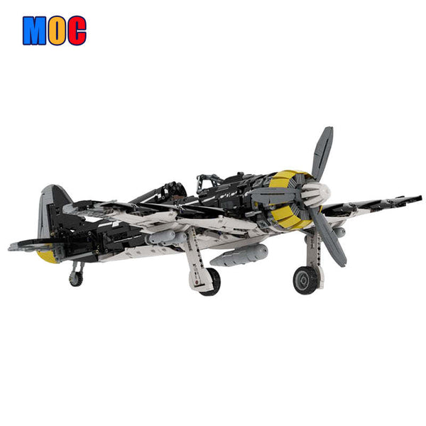 2522PCS MOC-91037 Focke-Wulf FW-190 – Joy Bricks