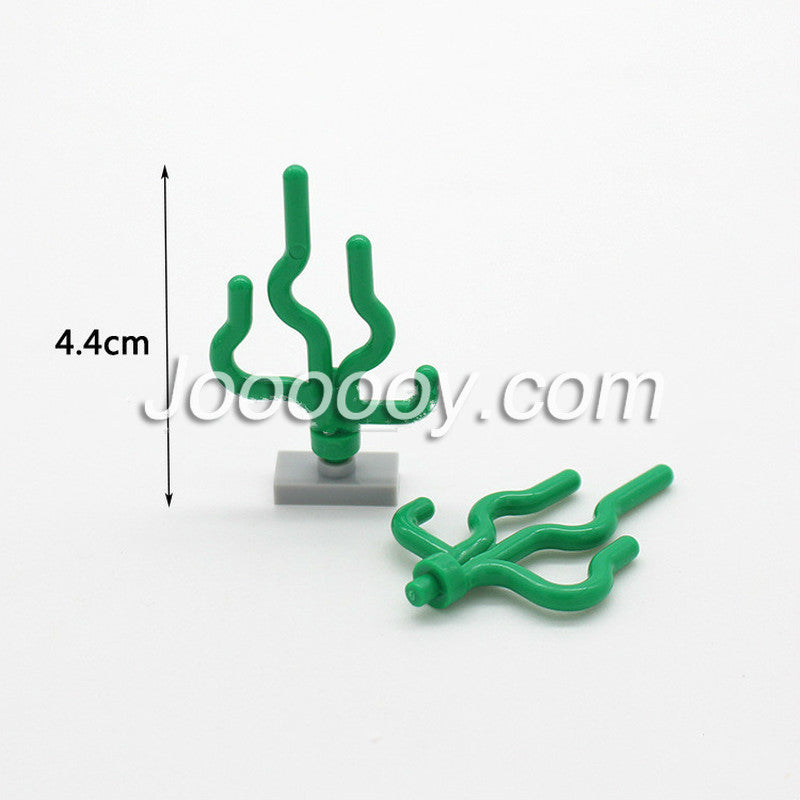 10 pcs 1*1 Sea Grass MOC bricks 30093