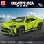 1538PCS MOULDKING 10019 Lambo Urus Car
