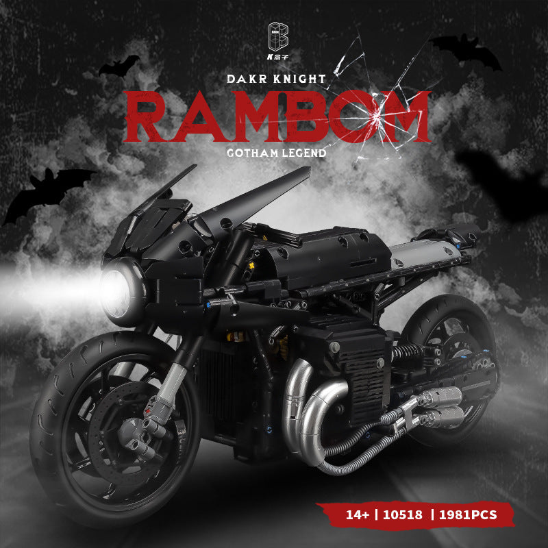 1981PCS 10518 Batman Motorcycle