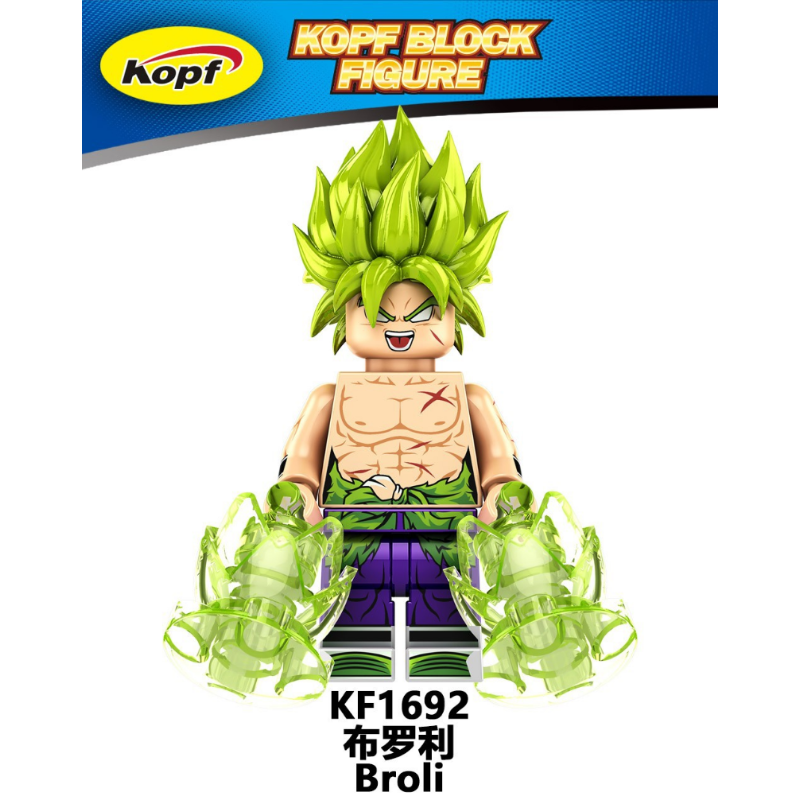 KF6158 Dragon Ball Monkey King Piccolo Broly Minifigures – Joy Bricks