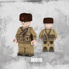 JA015-018  JC013-016 Volunteer Army Minifigures