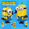 876pcs Movie Brick-built Minions and Their Lair Compatible 75551