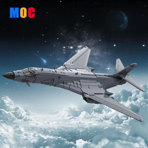 Gobricks version) 8355 parts MOC-163732 Rockwell B-1 Lancer – Joy
