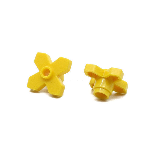 10 pcs Plant Flower 2 x 2 Leaves 4727,Plant Flower 2 x 2 Rounded 4727/4728