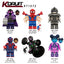 KT1072 Superhero Series Prowler Spider-Man Minifigures