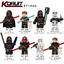 KT1066 Cleaning Soldier Flame Jet Soldier Minifigures