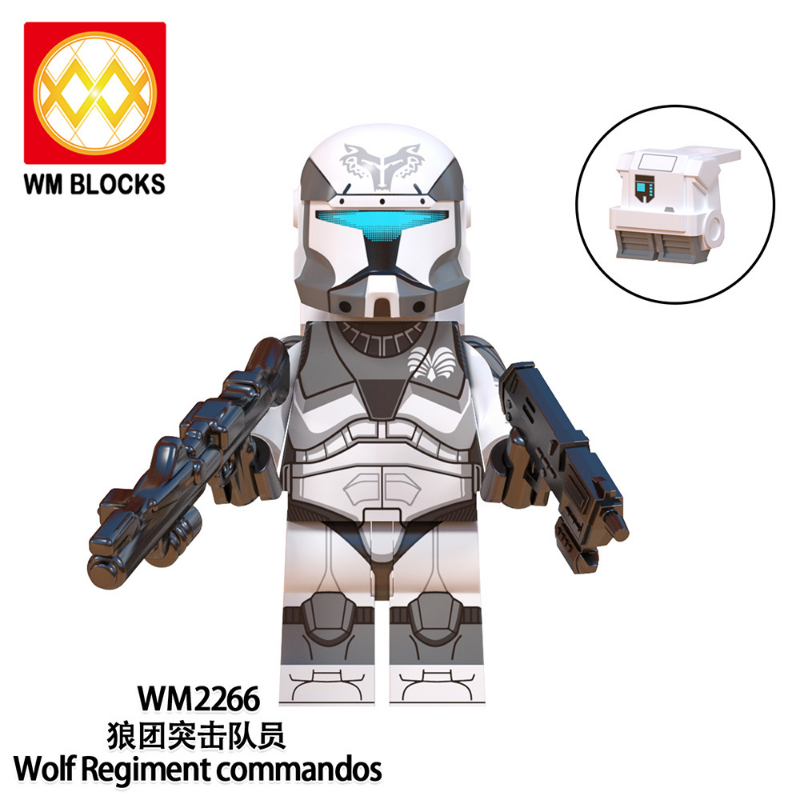 WM6128 TV Movie Series Clone Trooper Wolf Pack Minifigures – Joy