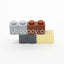 20 pcs 1*2 S-wall bricks MOC bricks 30136