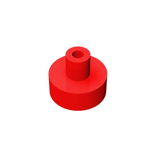10PCS Round 1*1 with Hollow Bar MOC Bricks 20482 31561