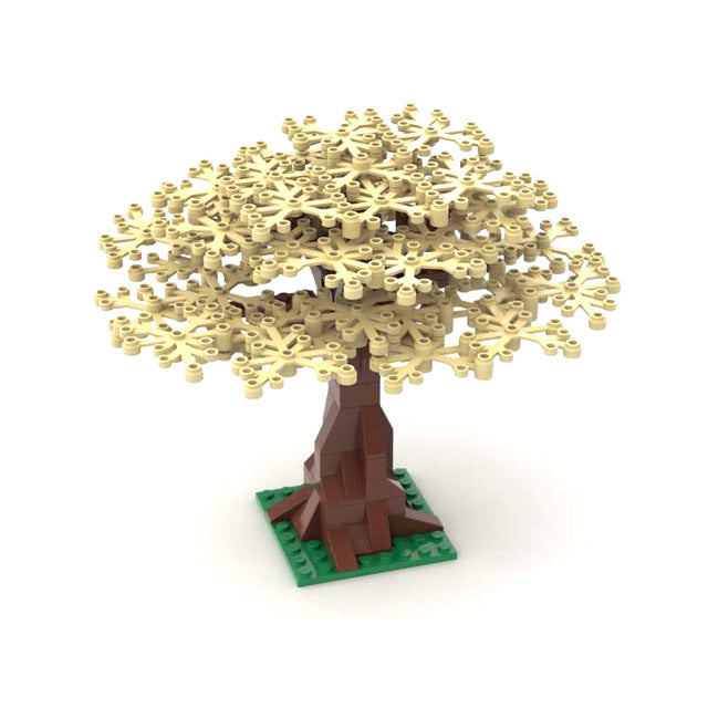 Big Tree Boulevard Plant Towering Trees MOC bricks