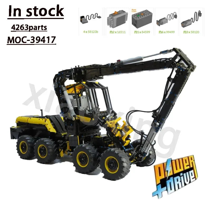 Classic Replica Forest Harvester MOC-39417 Electric Remote Control