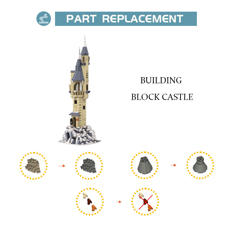 MOC-74348 Owlery Hedwiglys Tower
