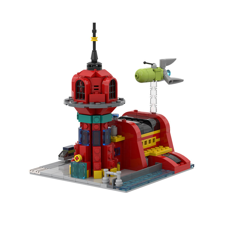 387PCS MOC-29365 Micro Planet Express