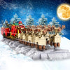 1318PCS Mould King 10015 Christmas Santa Sleigh