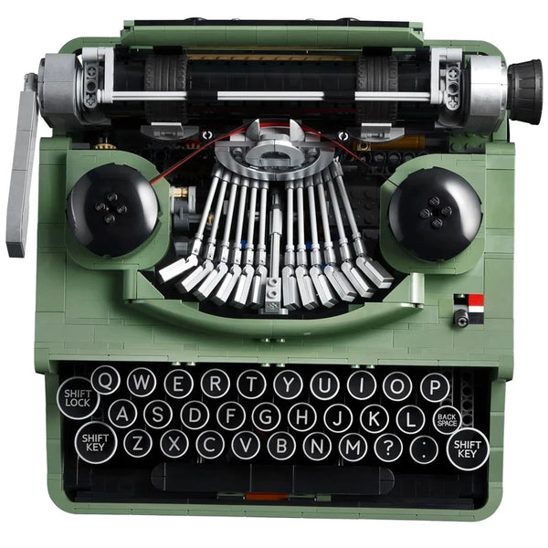 スーパーセール タイムセール 時間 2079PCS 66886 Retro Typewriter – Joy Bricks 和書