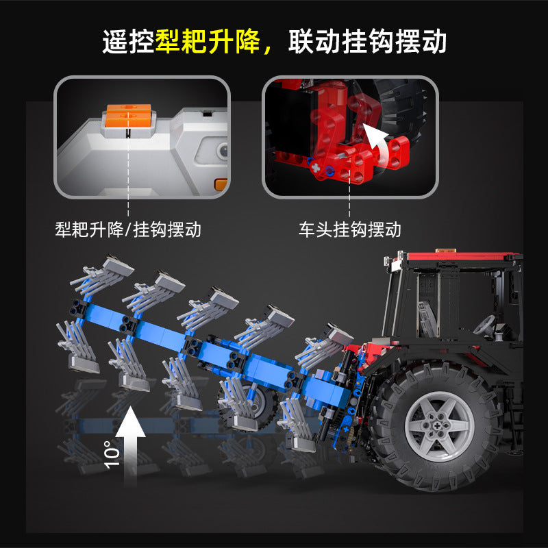 1675PCS CaDA C61052 Farm Tractor with motors