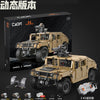 3935PCS CaDA C61036 1:8 HUMVEE Off-Road Vehicle