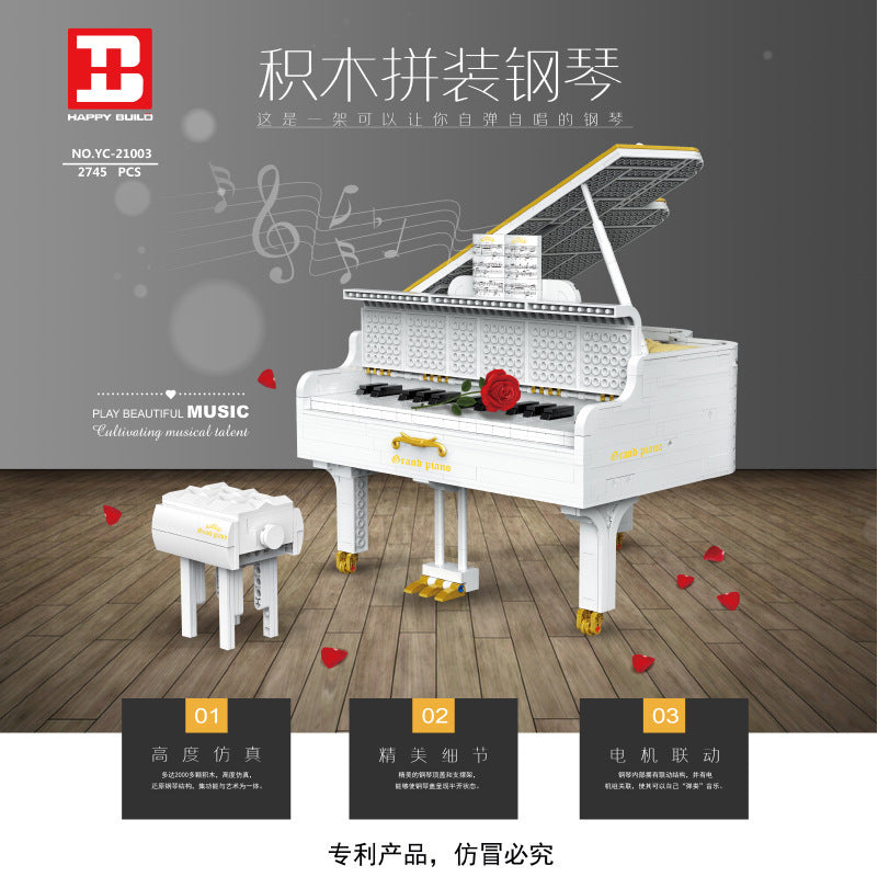 2745PCS XINYU YC-21003 Piano Bluetooth Automatic Playing