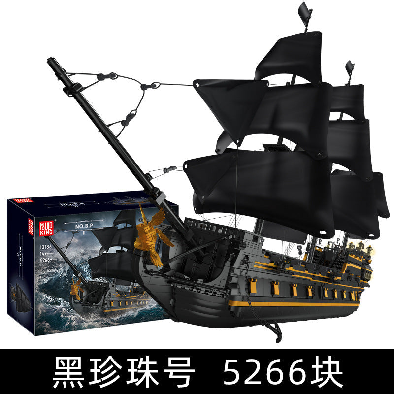 ボイジャー 5266PCS Mouldking 13186 Black Pearl Pirate Ship Ⅱ – Joy Bricks