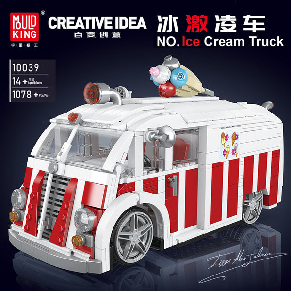 1078PCS 10039 MOULDKING Ice Cream Truck – Joy Bricks