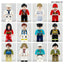 M8018 Police nurse painter cook stewardess minifigures
