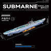 6172PCS PANLOS 628011 Germany U-Boat Type VIIC Submarine