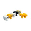 2pcs 60307 Animal Little Tiger Leopard Lion