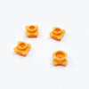 100 pcs 1*1 four-peta Flower Plant MOC bricks 33291