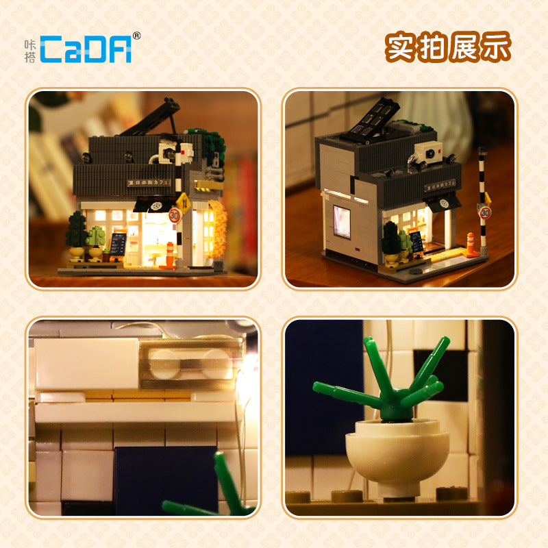 1108pcs CADA C66007 Summer Breeze Coffee Shop