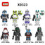 X0323 Star Wars Series Jesse Gray Legion Minifigures