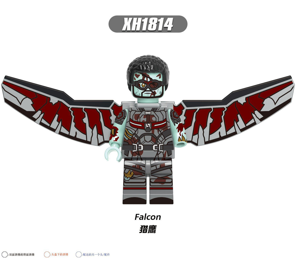 Zombie Edition Super heros Minifigure X0325