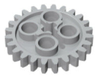 Cada 3648 Technic Gear 24 Tooth (2nd Version - 1 Axle Hole) – Joy