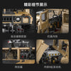 3935PCS CaDA C61036 1:8 HUMVEE Off-Road Vehicle