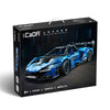 2088pcs CADA C63003 Dark Knight GTR 1:10