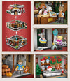 2506PCS LOZ1054 Christmas Cafe (mini bricks) MINI Bricks